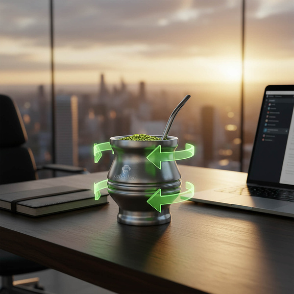 TermoColador – термокухоль для єрба мате – 190 мл (сріблястий)