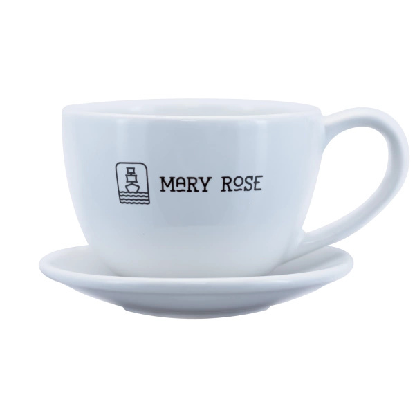 Горнятко з логотипом Mary Rose (біле) 200 мл