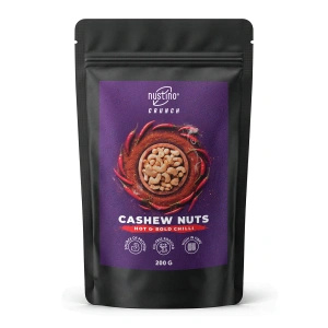 Nustino Crunch – смажені горіхи кеш'ю – Hot & Bold Chilli 200 г