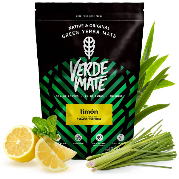 Verde Mate Green Limon 500 г + Verde Mate Green Menta Limon 500 г