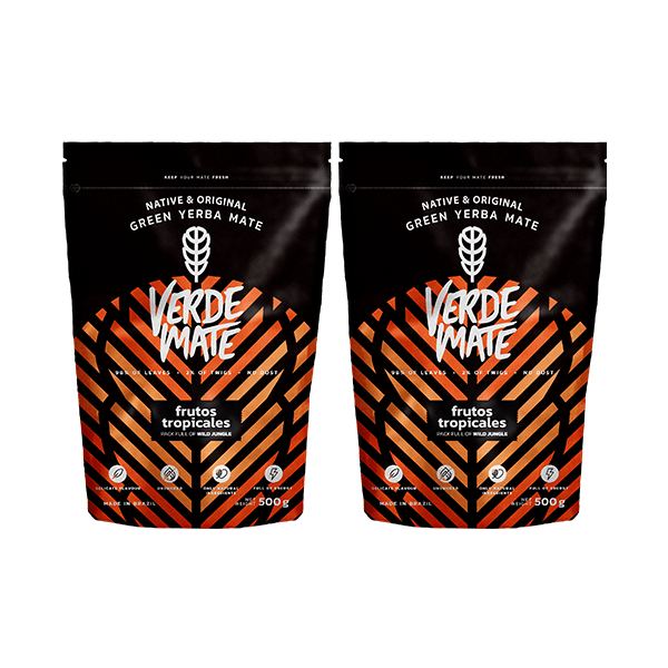 Yerba Verde Mate Зелений Фрутос Тропічний Фрукт 1кг