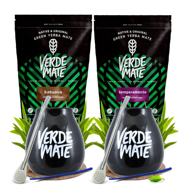 Набір Katuava Temperamento Yerba Verde Mate 1 кг для двох