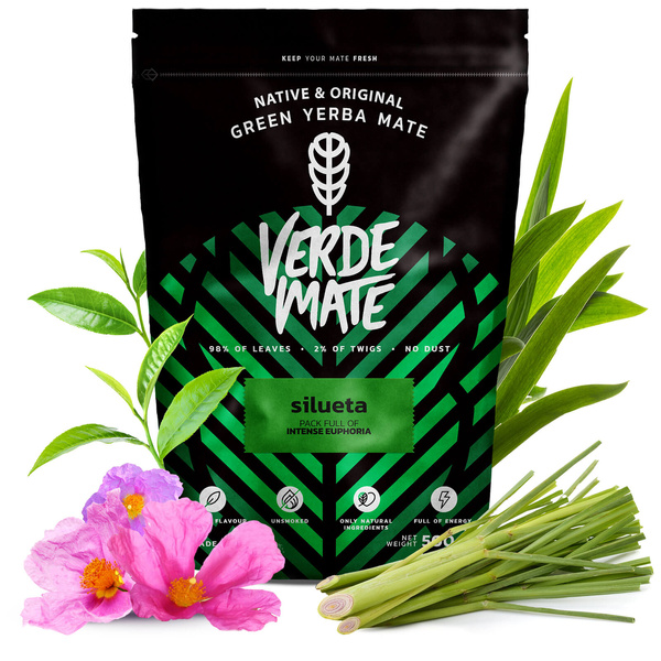 Yerba Verde Mate Green SILUETA ​​1 кг деспалада FIT