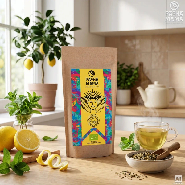Guayusa Pachamama Menta Limon 100 г (органічна)