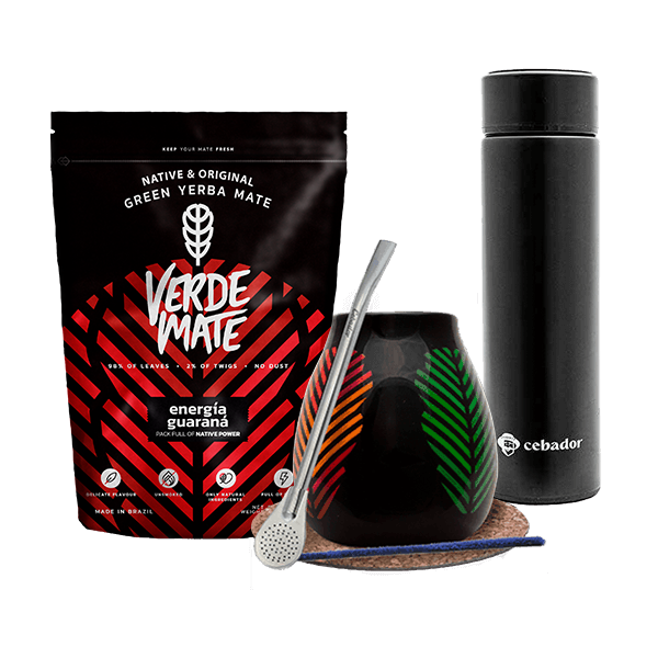 Набір Yerba Verde Mate Green 500 г Калабас Термос