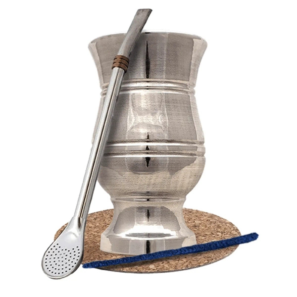 Tillbehörsset för yerba mate: Palo Santo + Bombilla