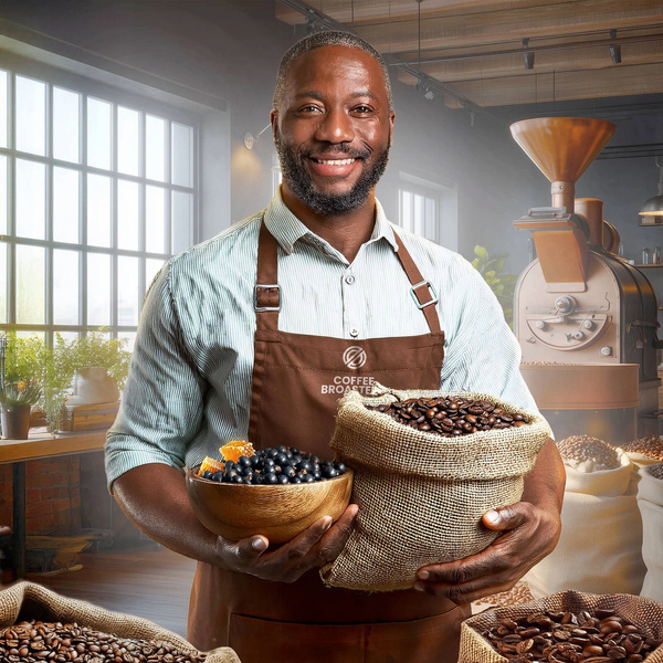 Кавові зерна Bro Coffee Roastery - Kenya Nyeri Speciality 400 г