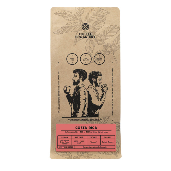 Кавові зерна Bro Coffee Roastery - Costa Rica San Rafael Speciality 400 г