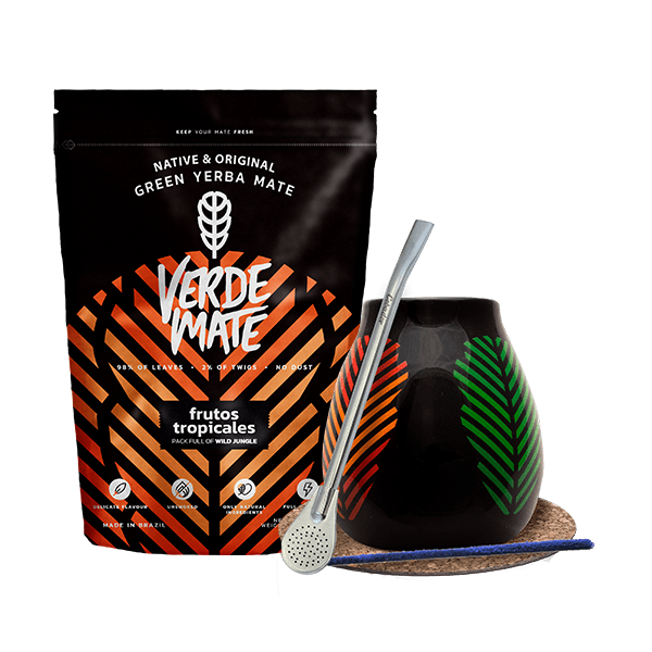 Набір Калабас Yerba Mate Guarani Elaborada 0,5;