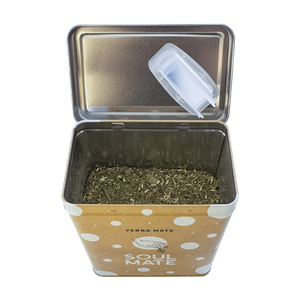 Yerbera – Металева банка + Soul Mate Orgánica Guayusa 0,5 кг