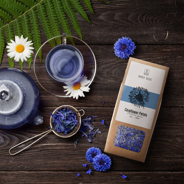 Mary Rose - Chaber Волошка блакитна 10 г - пелюстки волошки