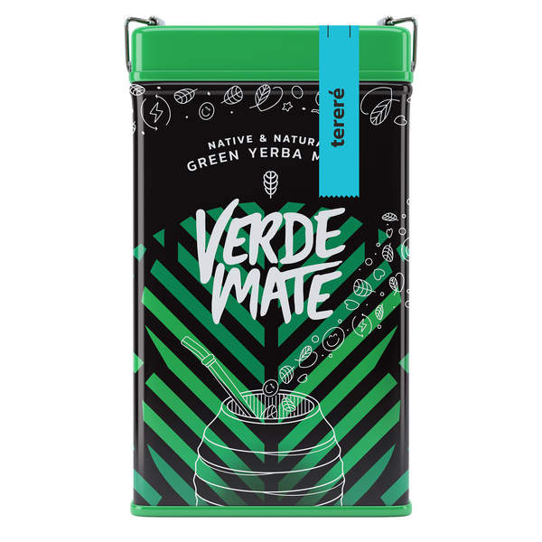 Yerbera – Металева банка + Verde Mate Green Tereré  0,5 кг