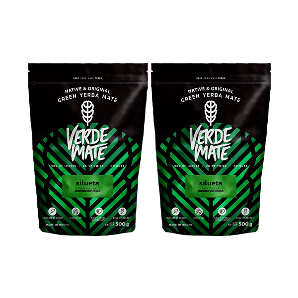 Yerba Verde Mate Green SILUETA 1 кг деспалада FIT
