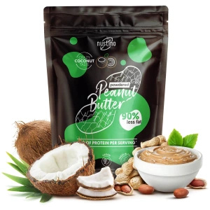 Nustino – Арахісове масло в порошку – Coconut (без додавання цукру) 400 г