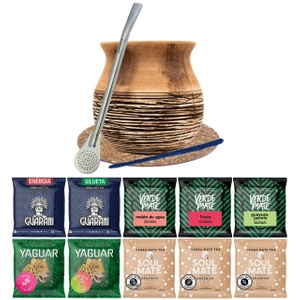 Набір Матеро Калабас Yerba Verde Mate Green 10x50