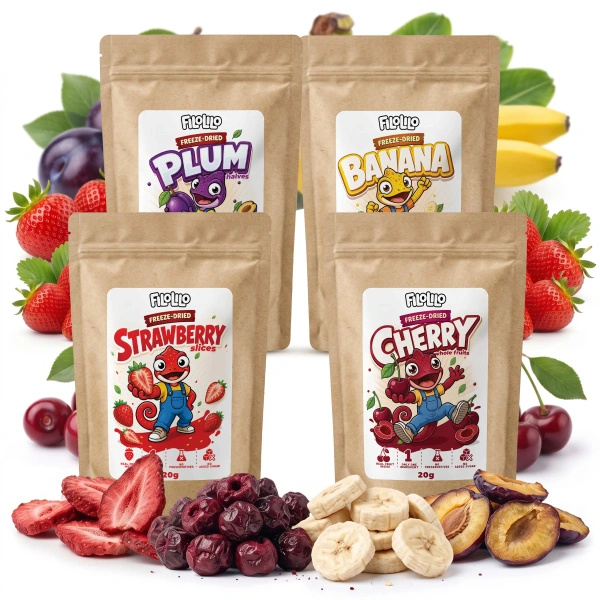 Набір ліофілізованих фруктів FiloLilo 4×20г