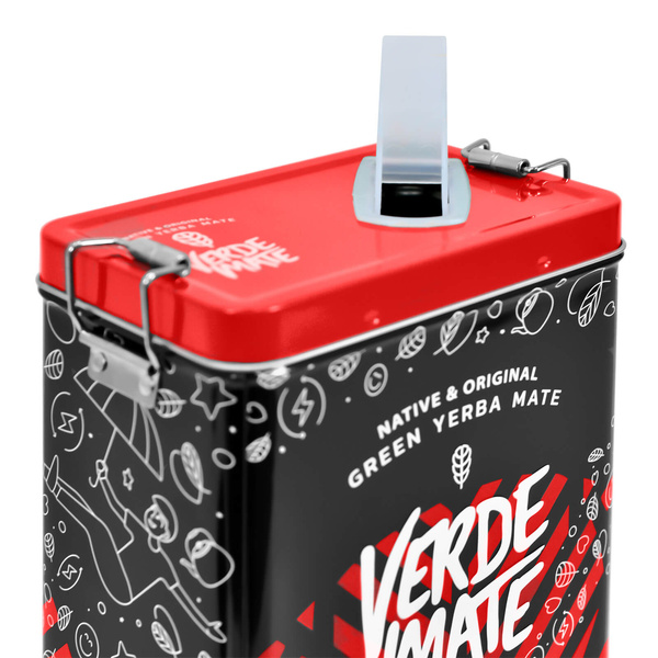 Yerbera – Металева банка + Verde Mate Green Energia Guarana  0,5 кг