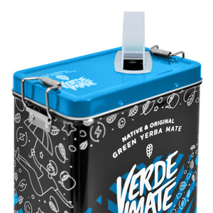 Yerbera – Металева банка + Verde Mate Green Más IQ  0,5 кг