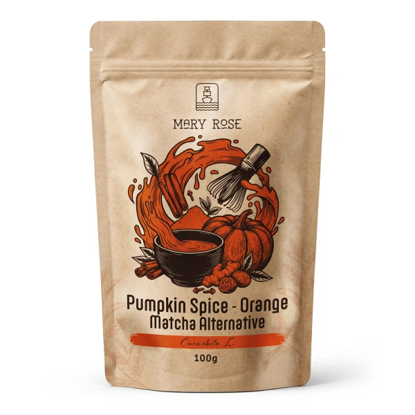 Mary Rose – Orange Matcha Alternative – Pumpkin Spice (порошок) 100 г