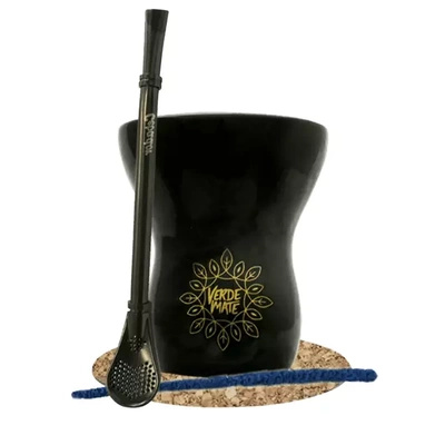 Набір Аксесуарів для Єрба Мате: Калабаш + Бомбілла