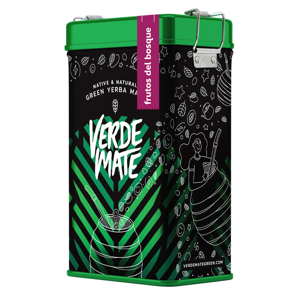Yerbera – Металева банка + Verde Mate Green Frutos del Bosque 0,5 кг