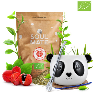 Набір Йерба Мате Soul Mate Energia 500г Калабаш + Бомбілія