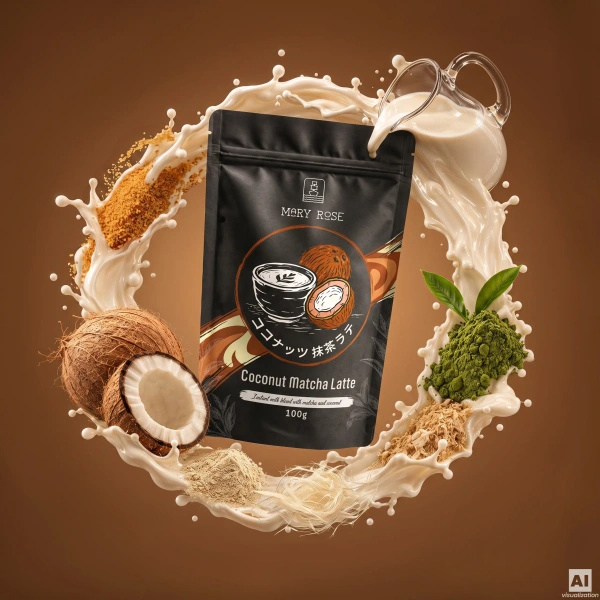 Mary Rose – Coconut Matcha Latte 100 г