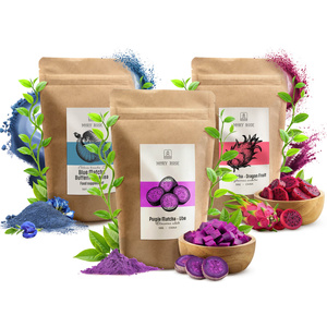 Набір кольорових матча: Blue Matcha + Pink Matcha + Purple Matcha