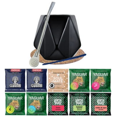 Набір Yerba Verde Mate Green 10x50 Матеро Diamente