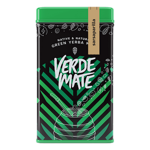 Yerbera – Металева банка + Verde Mate Green Sarsaparilla  0,5 кг