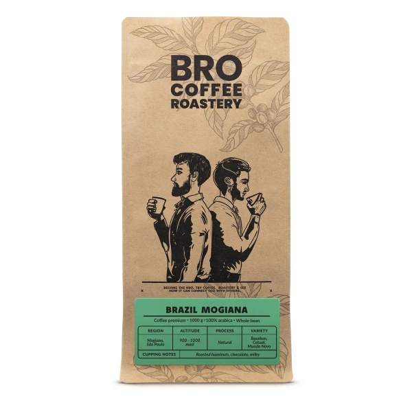 Кавові зерна Bro Coffee Roastery – Brazil Mogiana Premium 1 кг