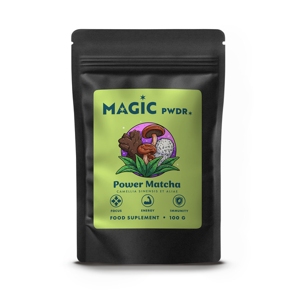 Magic Pwdr – Power Matcha – Energy & Focus Blend 100 г