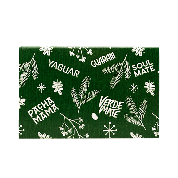 Різдвяна упаковка на подарунки для йерба мате