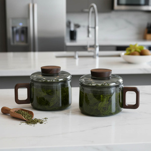 Склянка з заварником Cebador Vidrio 200 мл