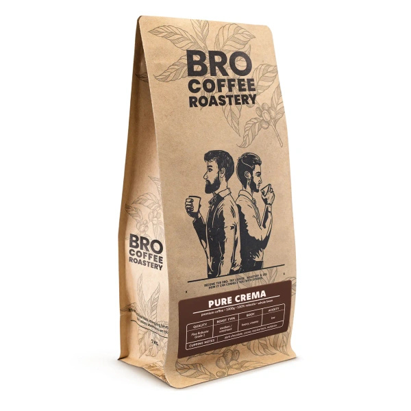 Кавові зерна Bro Coffee Roastery – Pure Crema 1 кг