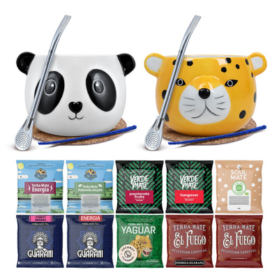 Набір Yerba Mate для двох Калабаш Bombilla