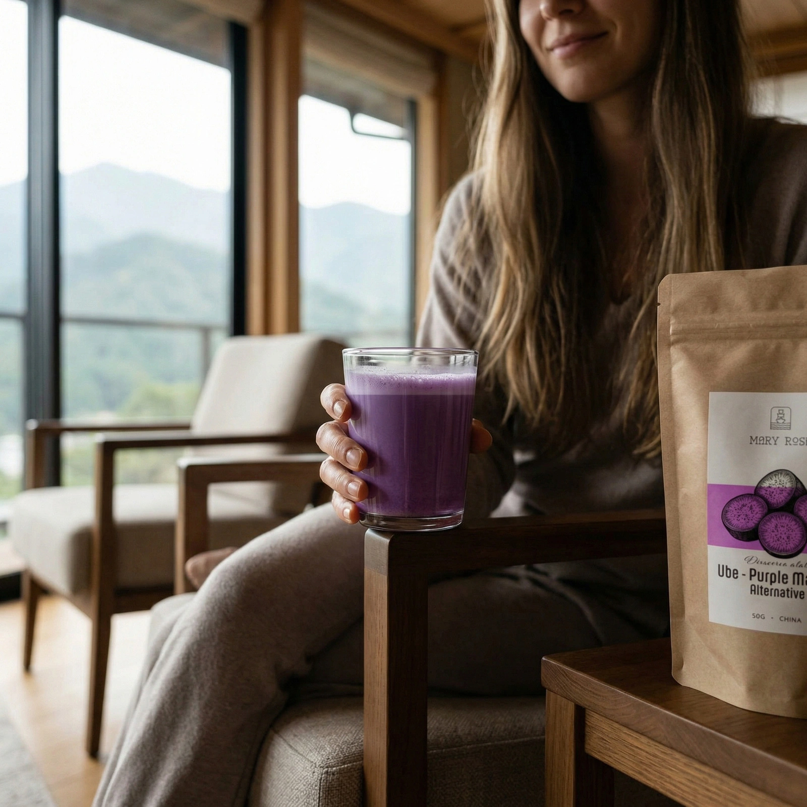 Mary Rose Purple Matcha