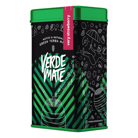 Yerbera – Банка Verde Mate Green Very Strawberry 0,5 кг