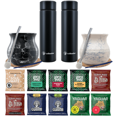 Набір термосів Yerba Mate Bombilla на двох 500г