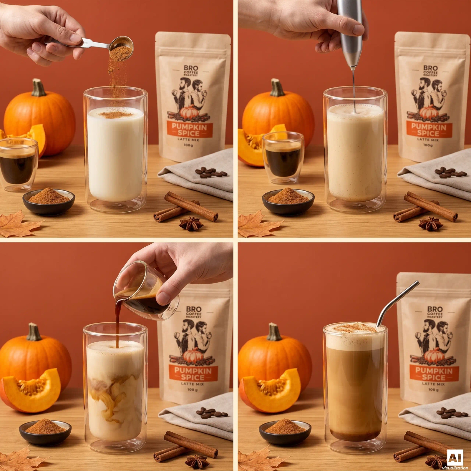 Bro Coffee Roastery Pumpkin Spice Latte Mix
