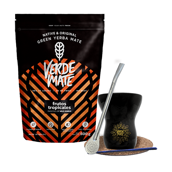 Набір Калабас Yerba Mate Guarani Elaborada 0,5;