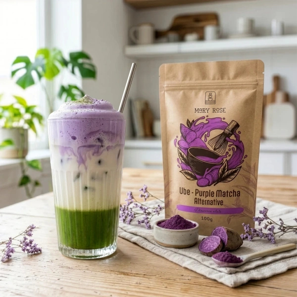 Mary Rose – Purple Matcha Alternative – Убе (порошок) 100 г