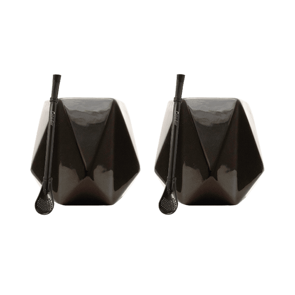 Набір Аксесуарів для Єрба Мате: 2x Калабаш + 2x Бомбілла