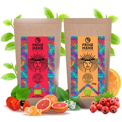 Стартовий набір Чай Гуайюса Guayusa Pachamama 2x250г
