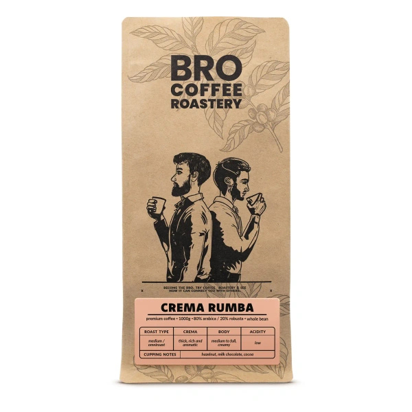 Кавові зерна Bro Coffee Roastery – Crema Rumba 1 кг