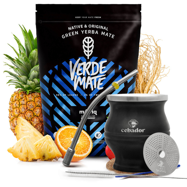 Набір Yerba Verde Mate Mas IQ 0,5 кг + TermoColador