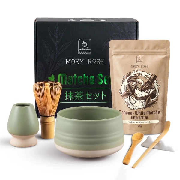 Подарунковий набір для приготування White Matcha