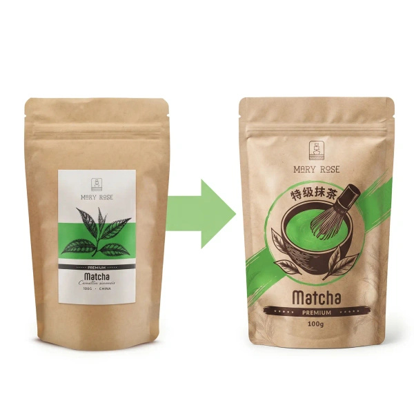 Подарунковий набір для кольорового Matcha Latte: Matcha + White Matcha + аксесуари