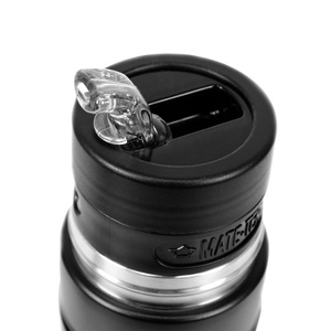 Yerbomos XL ALL IN ONE - 750 мл - Посудина, термос і бомбілья в одному флаконі (чорний)