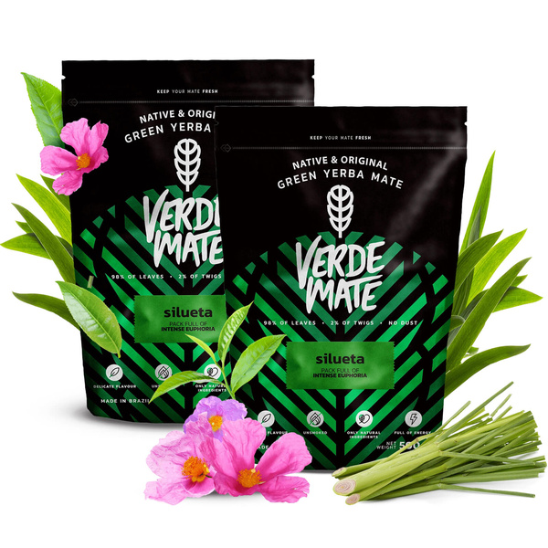 Yerba Verde Mate Green SILUETA ​​1 кг деспалада FIT